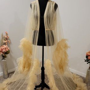 Romantic Tulle Dressing Gown